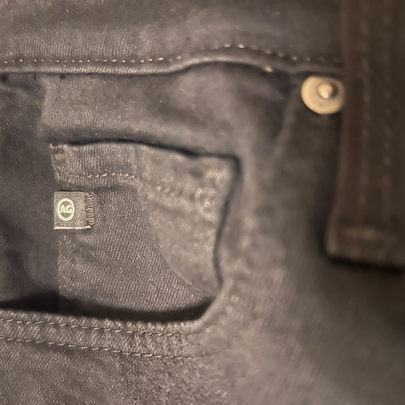 AG Very Black Womens Farrah Ankle High Rise Skinny Jeans Size 27R - Picture 11 of 11